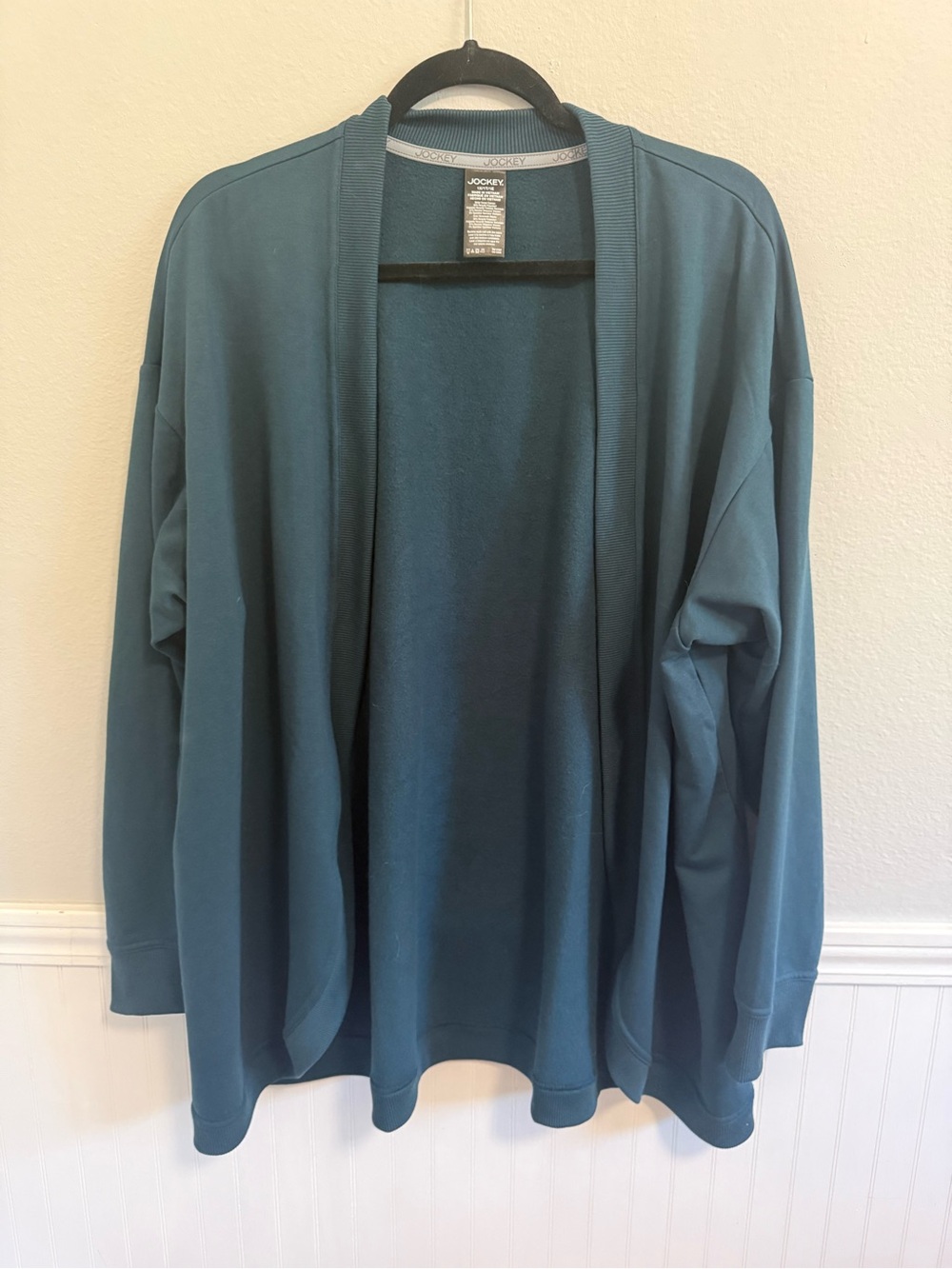 Jockey Teal Open Cardigan